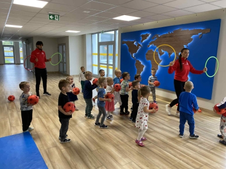 ZAJĘCIA POKAZOWE ''AKADEMII MAŁEGO SPORTOWCA''
