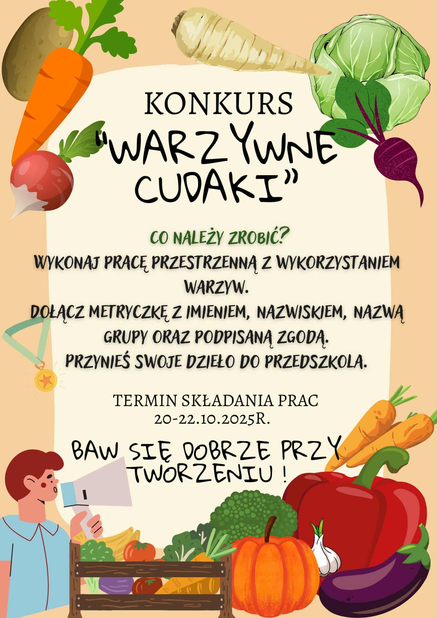 KONKURS ''WARZYWNE CUDAKI''