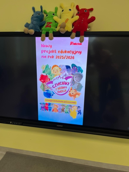 ''CZUCIAKI Z KRAINY EMOCJI'' - PROJEKT EDUKACYJNY U ''TYGRYSKÓW''