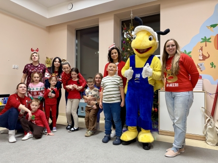 BOŻONARODZENIOWE WARSZTATY Z RODZICAMI W GRUPIE ''KANGURY''