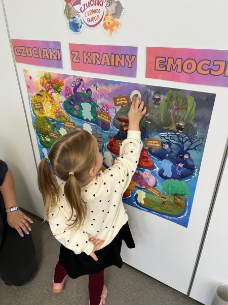 ''CZUCIAKI Z KRAINY EMOCJI'' - PROJEKT EDUKACYJNY U ''TYGRYSKÓW''