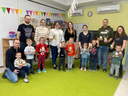 WIELKANOCNE WARSZTATY Z RODZICAMI W GRUPIE ''LISKI''