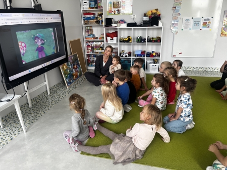 SPOTKANIA ''DELFINKÓW'' Z PEDAGOGIEM PRZEDSZKOLNYM