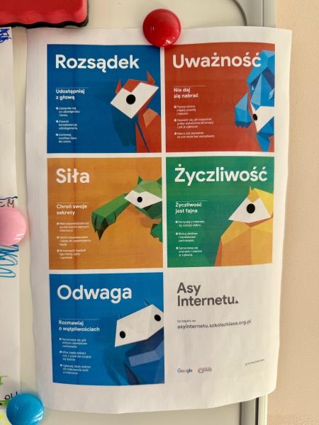 PROGRAM EDUKACYJNY ''ASY INTERNETU'' U ''KANGURÓW''